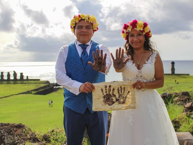 El matrimonio de Yerko y Ingrid en Isla de Pascua, Isla de Pascua 2