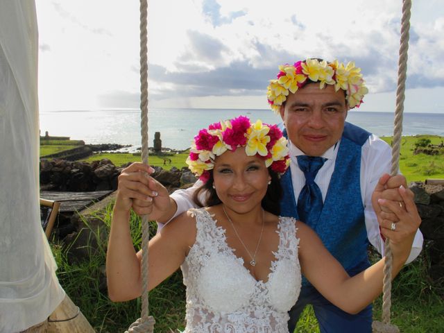 El matrimonio de Yerko y Ingrid en Isla de Pascua, Isla de Pascua 6