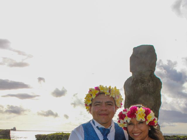 El matrimonio de Yerko y Ingrid en Isla de Pascua, Isla de Pascua 8