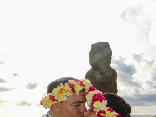 El matrimonio de Yerko y Ingrid en Isla de Pascua, Isla de Pascua 10