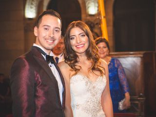 El matrimonio de Francisco Diaz y Carla Cabrera
