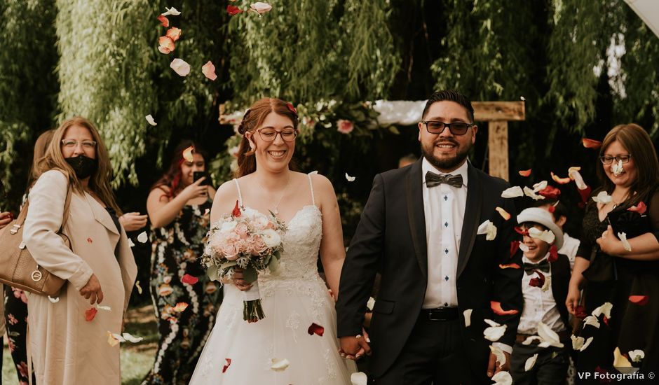 El matrimonio de Franco y Francisca en Lampa, Chacabuco