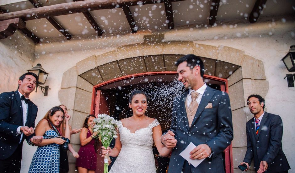 El matrimonio de José Antonio  y Paula  en El Monte, Talagante