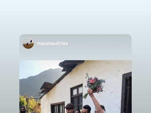 El matrimonio de Seba y Michu en San José de Maipo, Cordillera 3