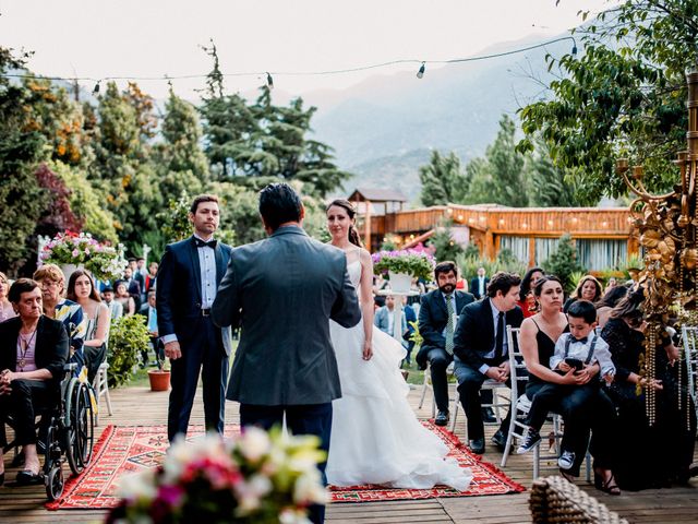 El matrimonio de Pablo y Damary en San José de Maipo, Cordillera 37