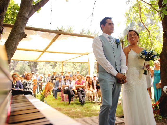 El matrimonio de Diego y Yanet en San José de Maipo, Cordillera 14