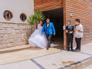 El matrimonio de Javier y Daniela