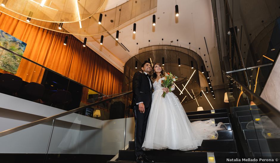 El matrimonio de Andrés y Mayline en Vitacura, Santiago