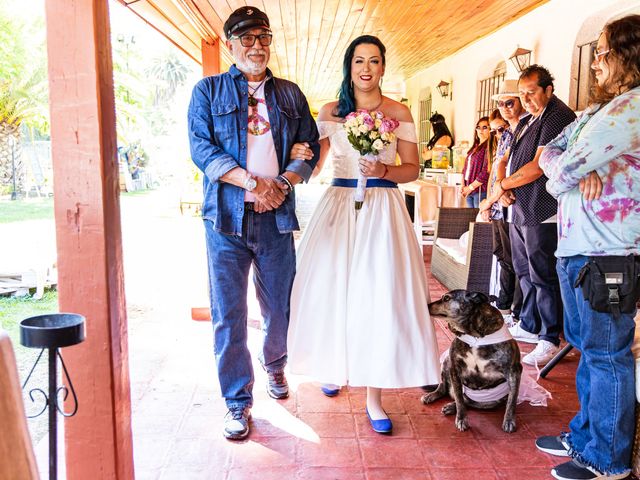 El matrimonio de Parix y Catalina en Pirque, Cordillera 48