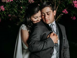 El matrimonio de Evelyn y Esteban