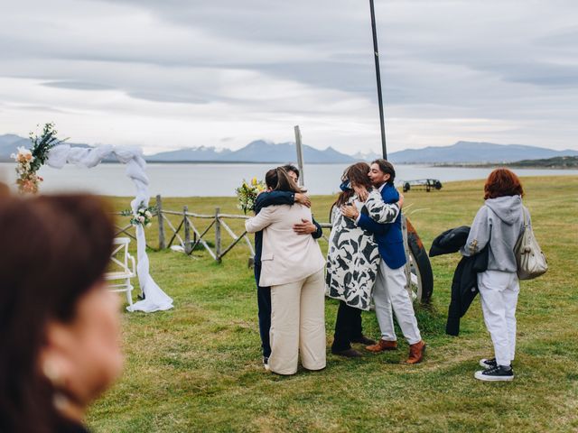 El matrimonio de Claudio y Miriam en Natales, Última Esperanza 15