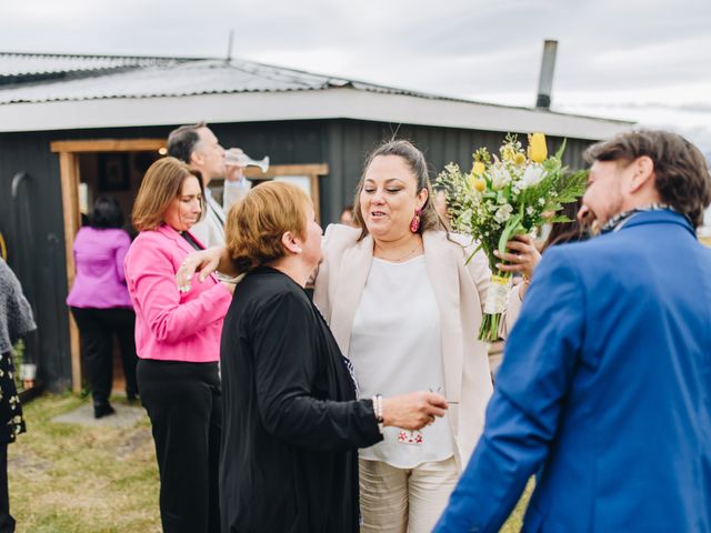 El matrimonio de Claudio y Miriam en Natales, Última Esperanza 39