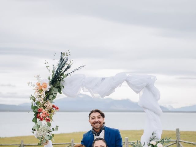 El matrimonio de Claudio y Miriam en Natales, Última Esperanza 41
