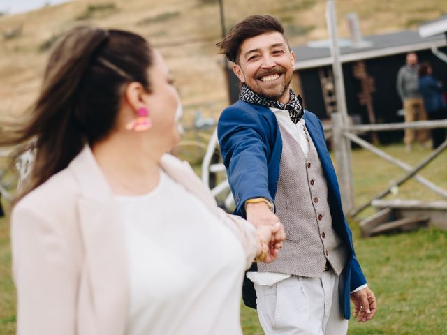 El matrimonio de Claudio y Miriam en Natales, Última Esperanza 74