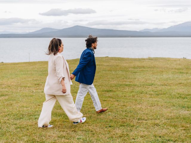 El matrimonio de Claudio y Miriam en Natales, Última Esperanza 77