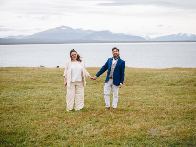 El matrimonio de Claudio y Miriam en Natales, Última Esperanza 79