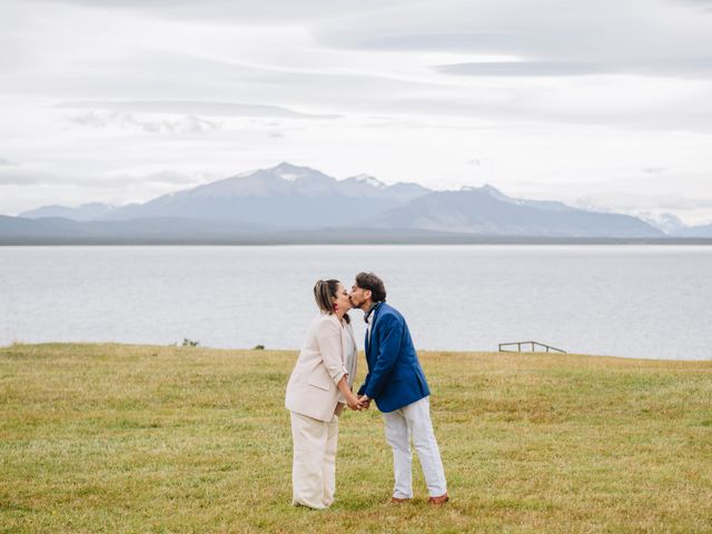 El matrimonio de Claudio y Miriam en Natales, Última Esperanza 81