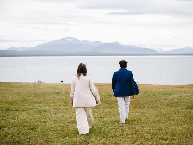 El matrimonio de Claudio y Miriam en Natales, Última Esperanza 82