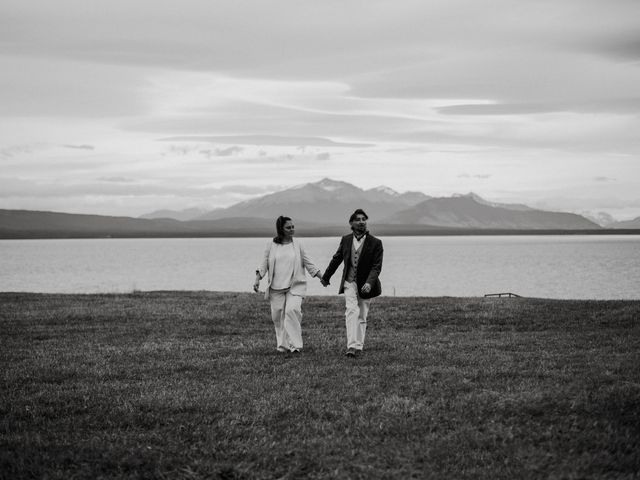 El matrimonio de Claudio y Miriam en Natales, Última Esperanza 85