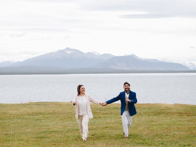 El matrimonio de Claudio y Miriam en Natales, Última Esperanza 89