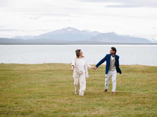 El matrimonio de Claudio y Miriam en Natales, Última Esperanza 91