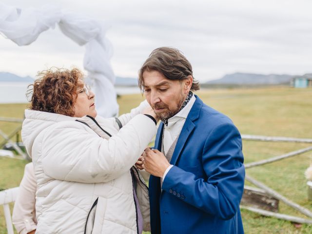 El matrimonio de Claudio y Miriam en Natales, Última Esperanza 100