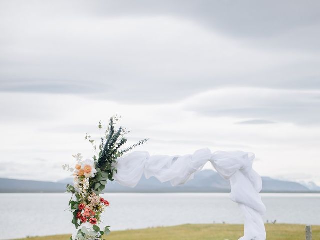 El matrimonio de Claudio y Miriam en Natales, Última Esperanza 102