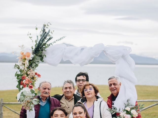 El matrimonio de Claudio y Miriam en Natales, Última Esperanza 106