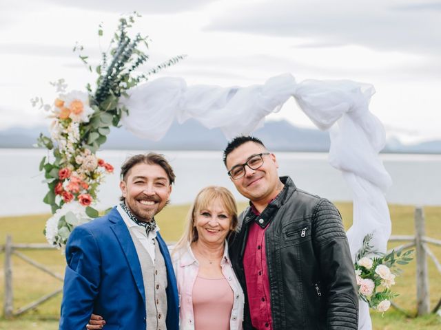El matrimonio de Claudio y Miriam en Natales, Última Esperanza 111