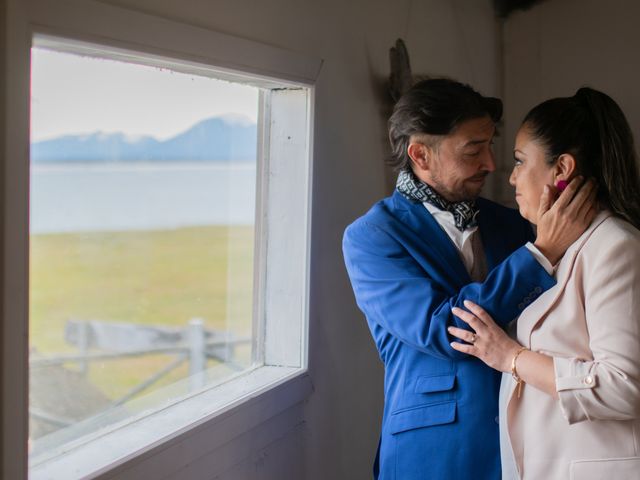 El matrimonio de Claudio y Miriam en Natales, Última Esperanza 157