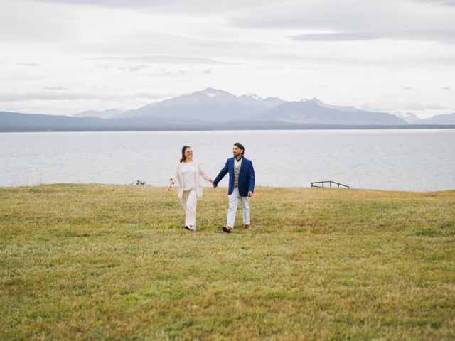El matrimonio de Claudio y Miriam en Natales, Última Esperanza 160