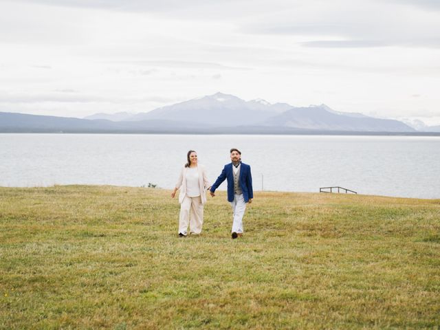 El matrimonio de Claudio y Miriam en Natales, Última Esperanza 161
