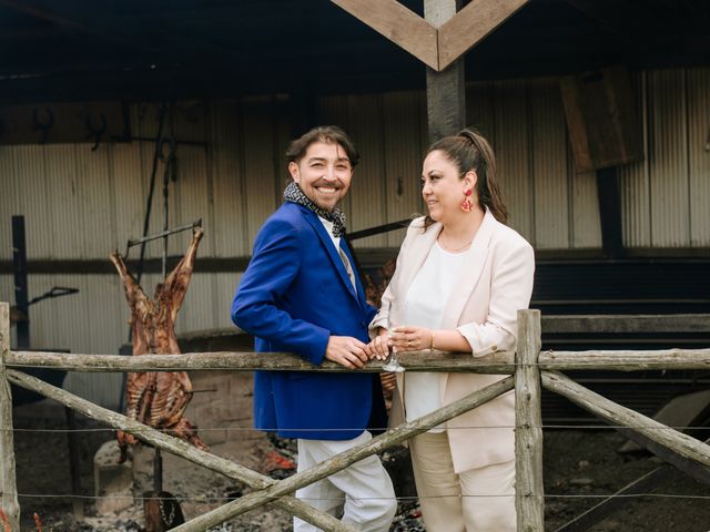 El matrimonio de Claudio y Miriam en Natales, Última Esperanza 162