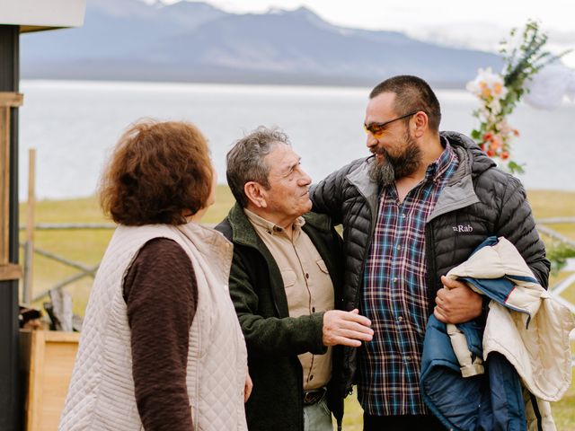 El matrimonio de Claudio y Miriam en Natales, Última Esperanza 167