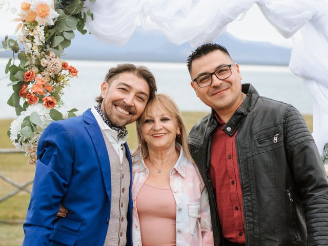 El matrimonio de Claudio y Miriam en Natales, Última Esperanza 174