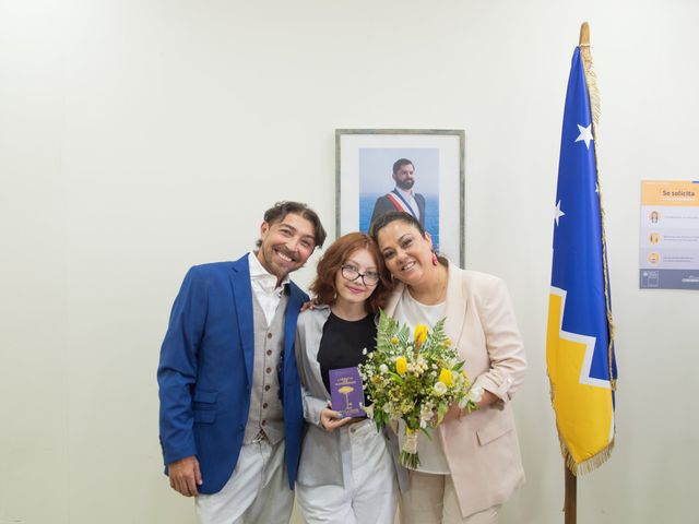 El matrimonio de Claudio y Miriam en Natales, Última Esperanza 180