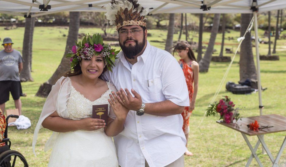 El matrimonio de Sanny  y Ivania  en Isla de Pascua, Isla de Pascua