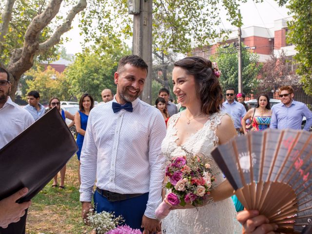El matrimonio de Felipe y Francisca  en Ñuñoa, Santiago 1