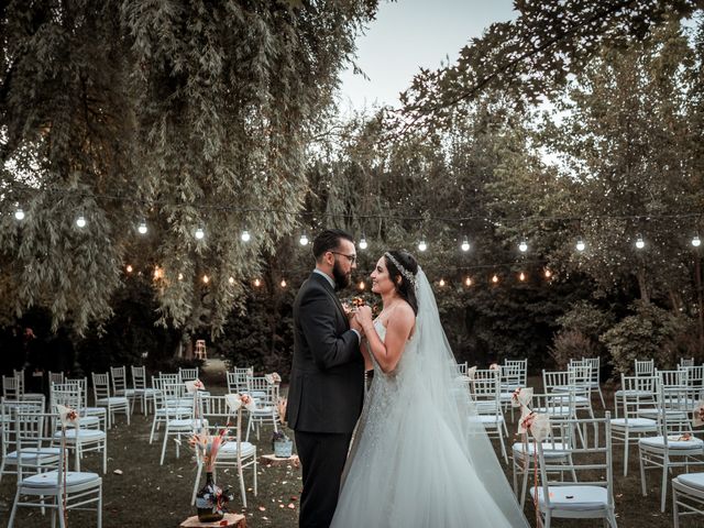 El matrimonio de Pancho y Cotti en San Esteban, Los Andes 63