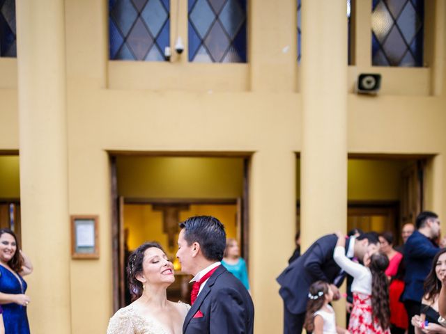 El matrimonio de Lorena y Mauricio en Puente Alto, Cordillera 21