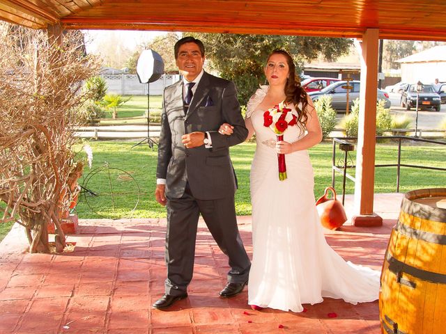 El matrimonio de Oscar y Ana en Pirque, Cordillera 12
