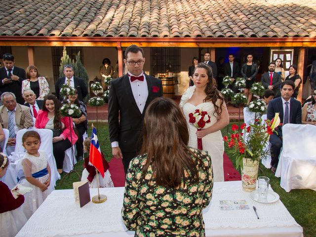 El matrimonio de Oscar y Ana en Pirque, Cordillera 19