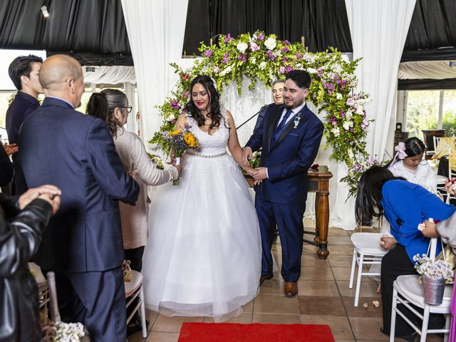 El matrimonio de José y Francisca en San José de Maipo, Cordillera 45