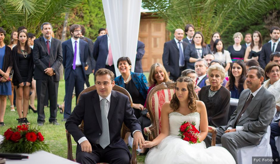 El matrimonio de Paulina y Felipe en Calera de Tango, Maipo