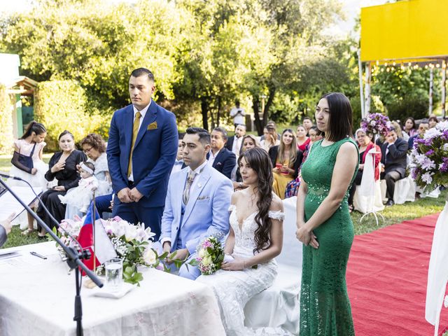 El matrimonio de Fabián y Paola en San José de Maipo, Cordillera 56