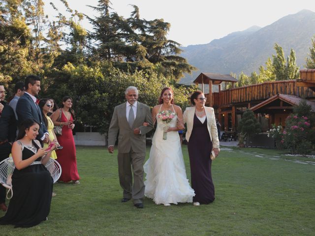 El matrimonio de Fernando y Natalia en San José de Maipo, Cordillera 4
