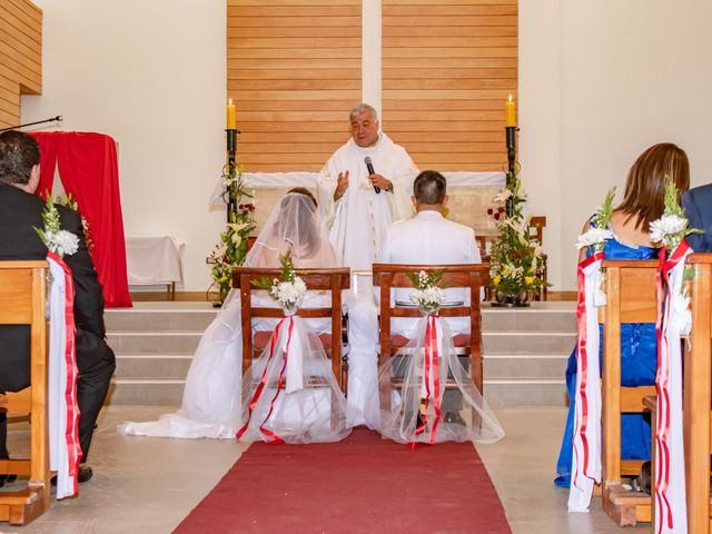 El matrimonio de Bayron y Marjorie en Lampa, Chacabuco 38