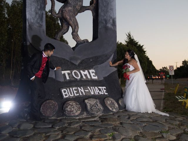El matrimonio de Leandro y Makarena en Tomé, Concepción 14