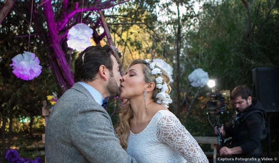 El matrimonio de Christian y Stephanie en Lampa, Chacabuco