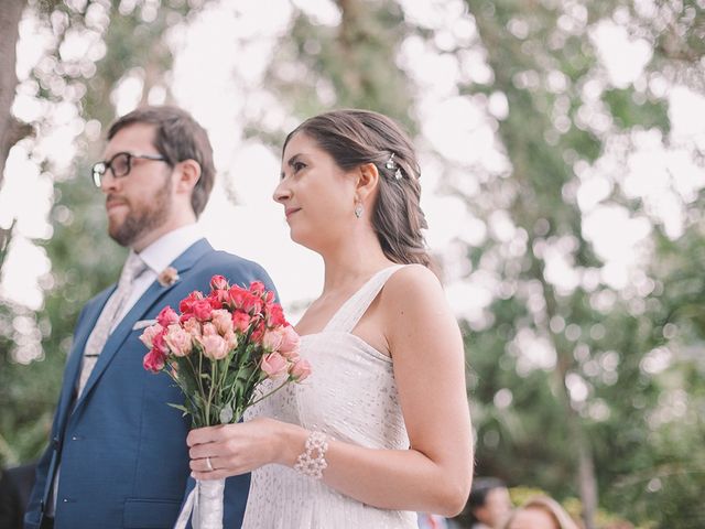 El matrimonio de Javier y Catalina en Pirque, Cordillera 5